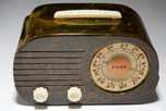 Rare Blue Catalin FADA 700 ”Cloud” Art Deco Radio